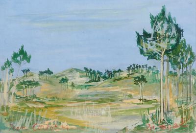 Jean CORTOT (1925-2018) "Portugal 2, 1947"