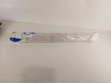 a plastic tube that is sitting on a table