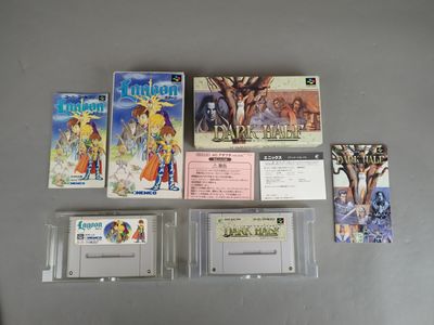 a lot of video games on display on the table