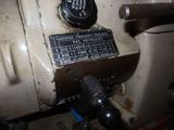 a close up of a machine with a number on it