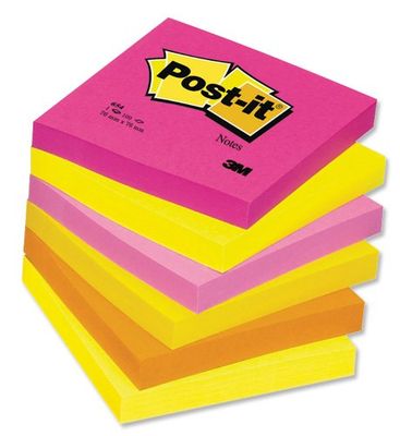 [Lot de 6] - POST-IT - Notes repositionnables - 76x76mm - 10…
