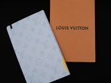 louis vuitton notebook in white and orange