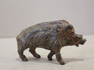 Pierre CHENET (XXe-XXIe siècle) "Sanglier".