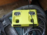 a yellow box with wires attached to it on a table