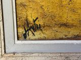 a picture of a painting on the wall of a building