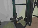 an image of a gym equipment set up in a home gym