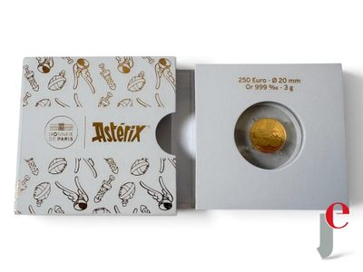 l'image d'une pièce d'or dans un écrin blanc sur fond blanc