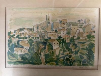 une image d'un tableau sur le mur d'une maison