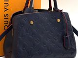 authentic louis vuitton handbag with box and strap