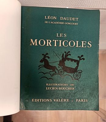 DAUDET Léon. Les Morticoles.P. Valère, 1939 – in-4 ill.