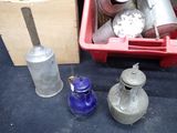 a lot of old items that are sitting on the floor