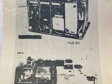 two pictures of an old camera on a table