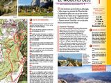 many pictures of a map of the mountains in france