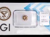 a close up of a diamond in a package on a black background
