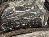 a suitcase with a remote control inside of it