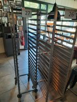 Échelle en inox TOURNUS EQUIPEMENT, 20 niveaux, pour grilles…