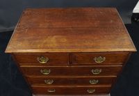 Commode anglaise en chêne, XIXe siècle et poignées en laiton… (photo 2)