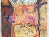 une image d'une peinture représentant une femme avec un chapeau sur la tête