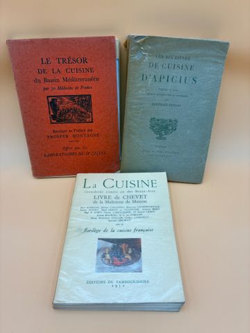 Les dix livres de cuisine d’APICUS. Paris, Bonnel, 1933, exemplai...
