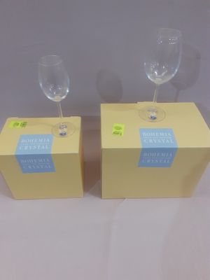 lot de 6 boites de 6 verres à pieds - 2 tailles différentes - Photo 1