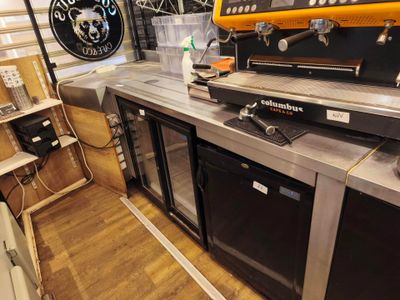an image of a coffee machine in a coffee shop