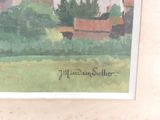 a picture of a picture of a painting of a farm