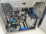 a close up of the inside of a computer case