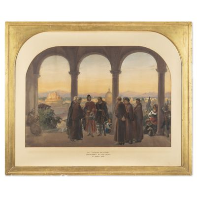 LOUIS HAGHE (Tournai, 1806-Surrey, 1885)