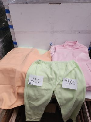 Lot de 41 vêtements divers polaire de tailles différentes, a…