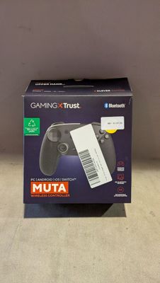 une boîte contenant une manette de jeu