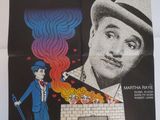 une affiche du film « Monsieur Verdux », avec Charlie Chaplin