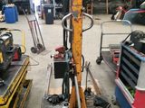 an image of a forklift in a warehouse