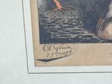 a picture of a bird that is flying over a log