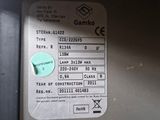a close up of a label on a refrigerator door