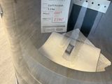 a close up of a machine with a ticket on it