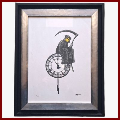 BANKSY (d'après) : La mort heureuse.