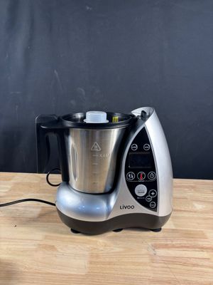 Robot culinaire chauffant Livoo 1500 W Gris et Argent