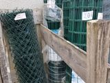 many different types of wire fencing on the ground
