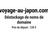 voyage - au - japon com desstockage de nons de domaine
