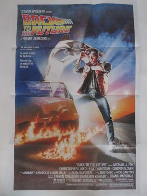 une affiche du film « Retour vers le futur »