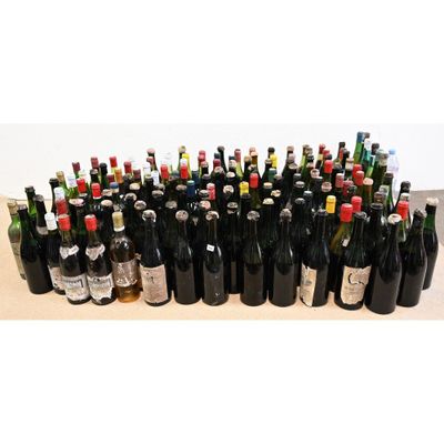 LOT de 100 Btles principalement Bourgogne, beaucoup de Btles… - Photo 1
