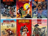 the covers of the books of the spanish comic series quetzacoo