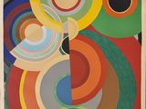 an image of a picture of a painting with circles on it