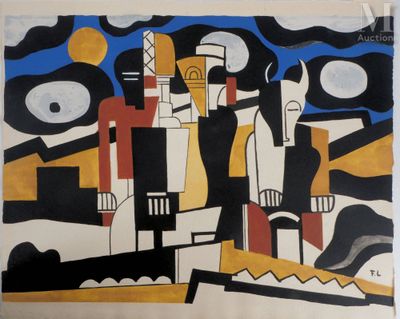 une image représentant un tableau où l'on voit un groupe de personnes dans une ville