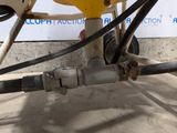 a close up view of a hose connected to a plane