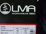the label on the back of a pair of jeans shows the size of the pants