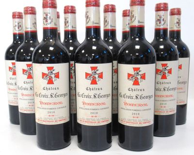 12 Blles CH. LA CROIX St GEORGES Pomerol 2010 - Photo 1
