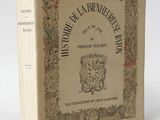 the front cover of a book with a picture of a coat of arms on it