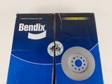 two boxes of bendixx brake discs on a white surface