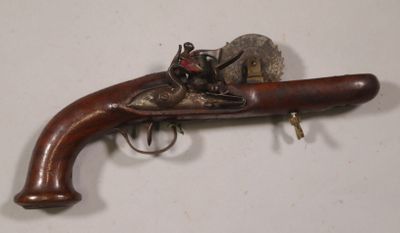Pistolet à éprouvette à poudre, ressort inerte